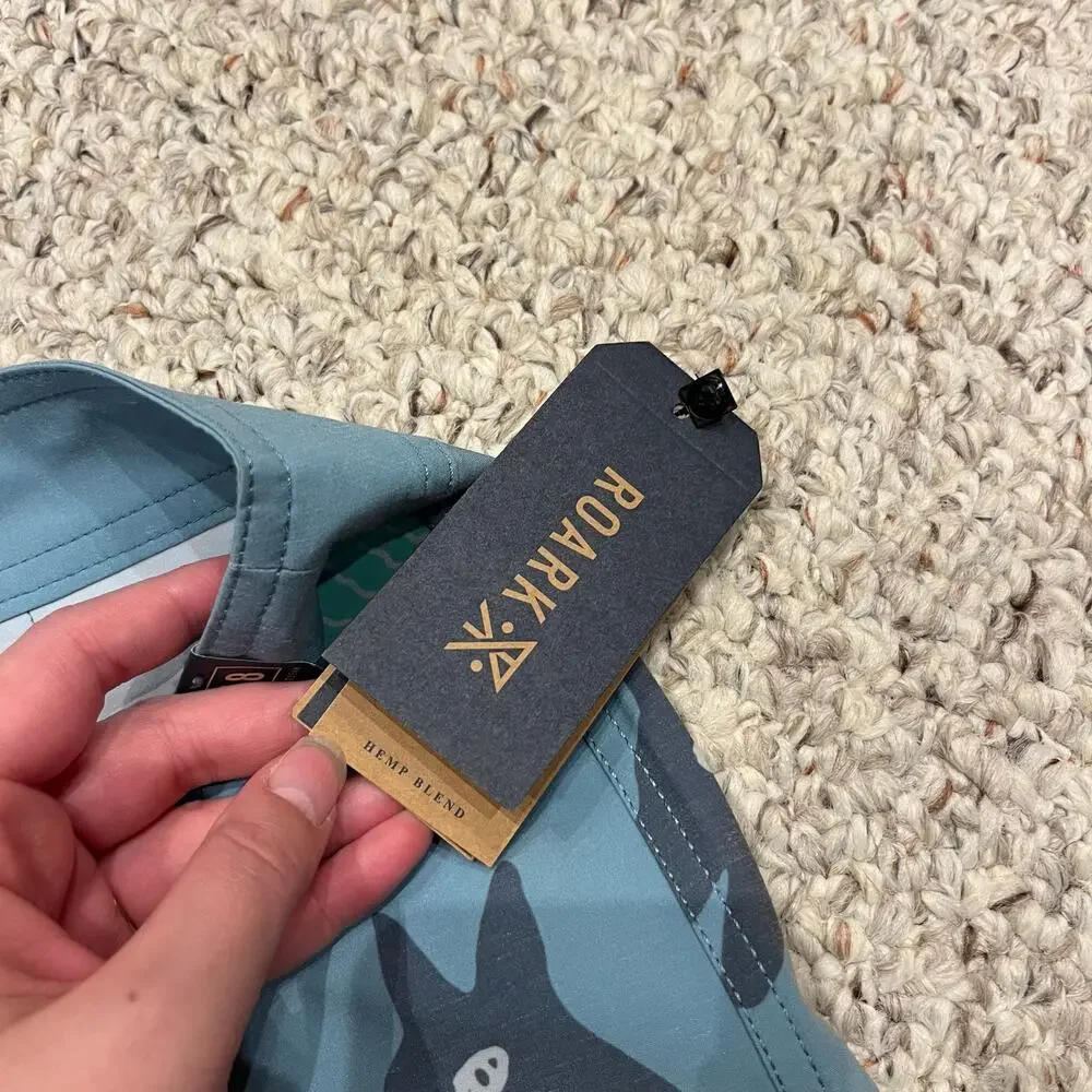 NWT Roark Agave Blue Passage 18
